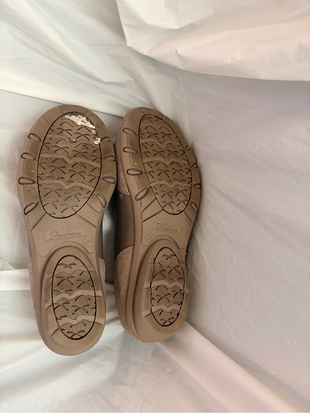 Skechers Memory Foam Women's Slip-On Loafers - Taupe - Picture 4 of 4